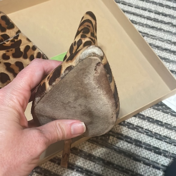 Leopard pattern booties by Joie - Picture 7 of 8